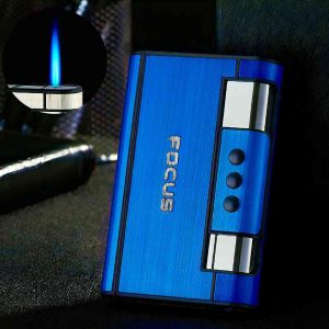 💥💥 FOCUS Multifunctional Cigarette Case with Lighter সিগারেট বক্স লাইটার 💥💥